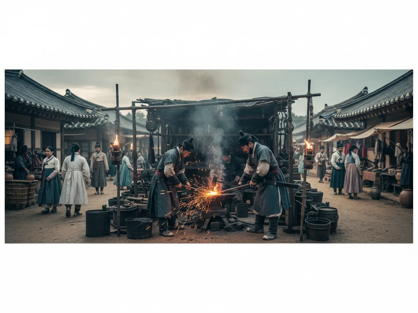 칼 고두막한의 검 제작02